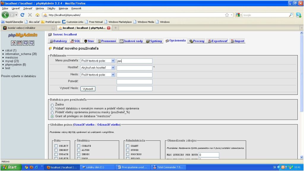 phpmyadmin-novy-uzivatel