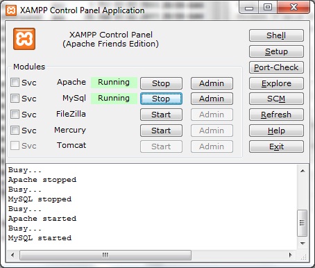 xampp-control-panel
