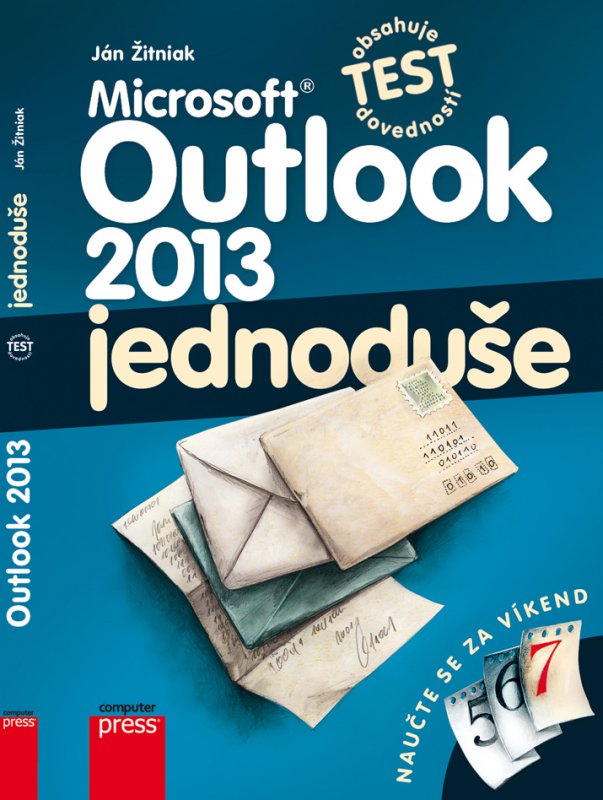 Kniha Microsoft Outlook 2013 jednoduše - Ján Žitniak