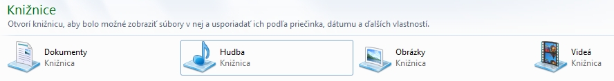 Microsoft Windows 7 - zoznam základných knižníc