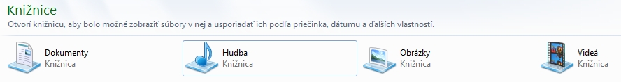 Microsoft Windows 7 - zoznam základných knižníc