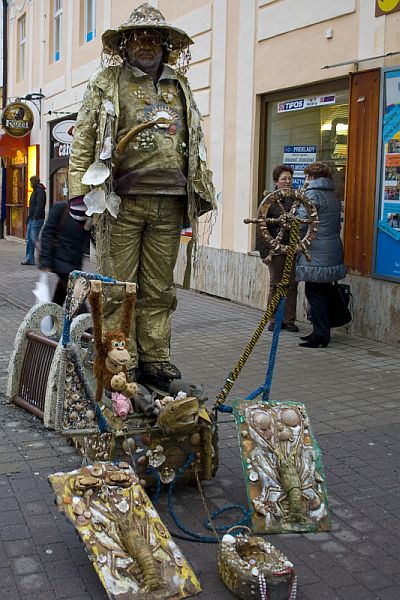 Rybí muž spredu