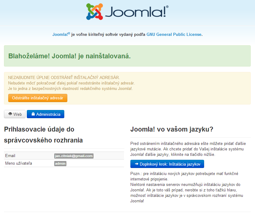 instalacia-joomla-3-nainstalovana-joomla