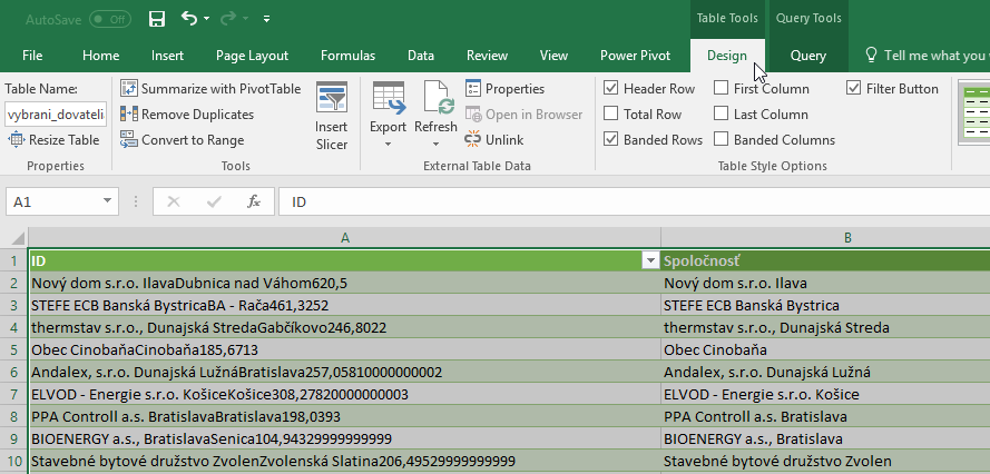 ako vytvorit jedinecny identifikator v datovom modeli power pivot 07